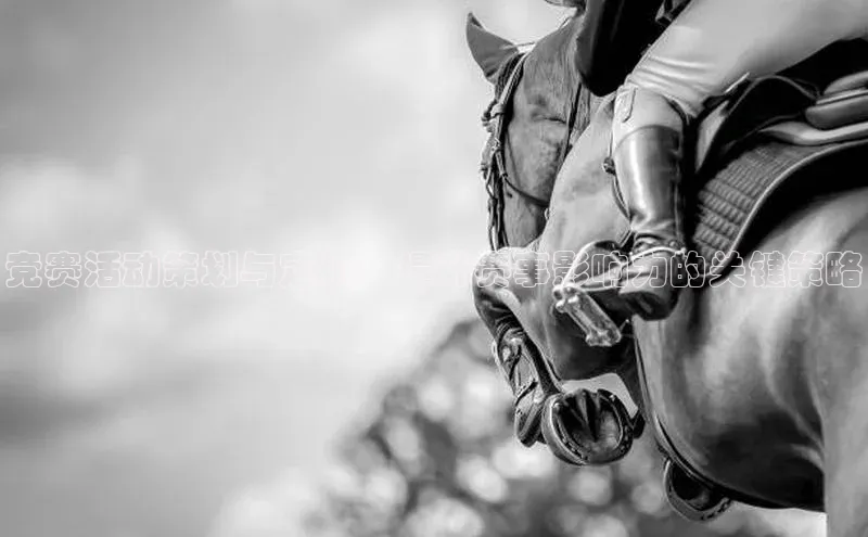 竞赛活动策划与定价：提升赛事影响力的关键策略